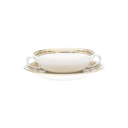 Picture of RITZ IMPERIAL SOUP CUP AND SAUCER (BLANC)