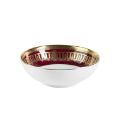 Picture of SAINT HONORE CEREAL BOWL (GOLD CHERRY RIM)