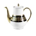 Picture of SAINT HONORE COFFEEPOT (GOLD BLACK RIM)
