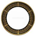 Picture of SAINT HONORE DEEP PLATTER (GOLD BLACK RIM)