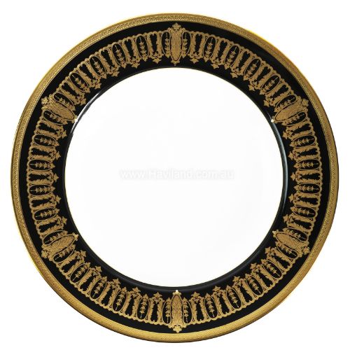 Picture of SAINT HONORE DEEP PLATTER (GOLD BLACK RIM)