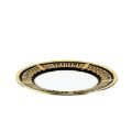 Picture of SAINT HONORE DESSERT PLATE (GOLD BLACK RIM)