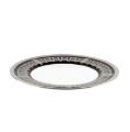 Picture of SAINT HONORE DESSERT PLATE (PLATINUM BLACK RIM)