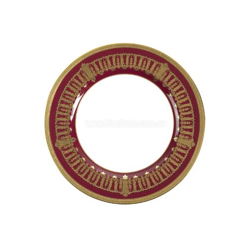 Picture of SAINT HONORE DESSERT PLATE (GOLD CHERRY RIM)