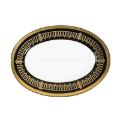 Picture of SAINT HONORE PICKLE DISH (GOLD BLACK RIM)