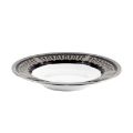 Picture of SAINT HONORE RIM SOUP PLATE (PLATINUM BLACK RIM)