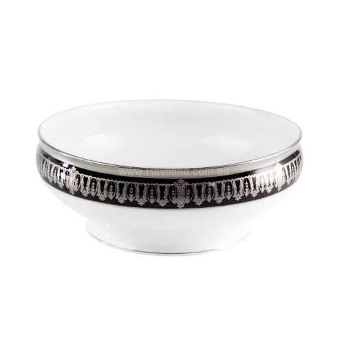 Picture of SAINT HONORE SALAD BOWL (PLATINUM BLACK RIM)