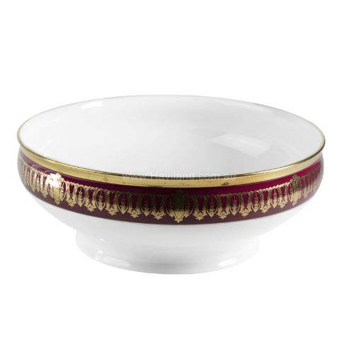 Picture of SAINT HONORE SALAD BOWL (GOLD CHERRY RIM)