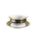 Picture of SAINT HONORE SAUCE BOAT (GOLD BLACK RIM)