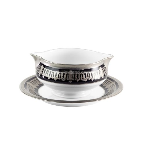Picture of SAINT HONORE SAUCE BOAT (PLATINUM BLACK RIM)