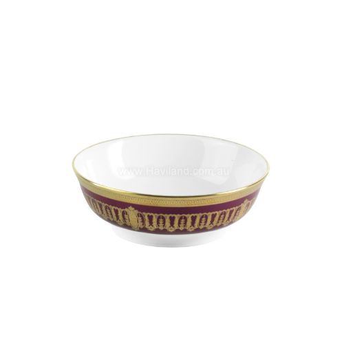 Picture of SAINT HONORE SMALL FRUIT DISH (GOLD CHERRY RIM)