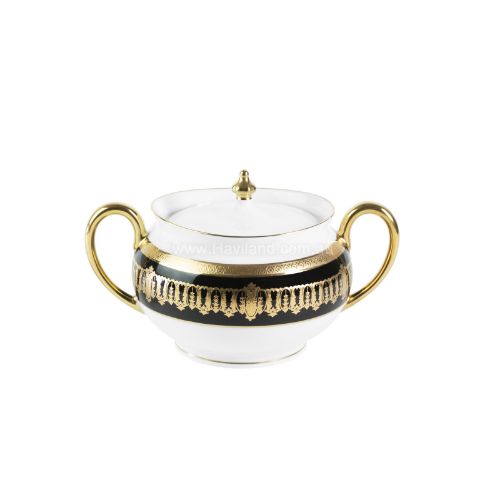 Picture of SAINT HONORE SUGAR BOX (GOLD BLACK RIM)