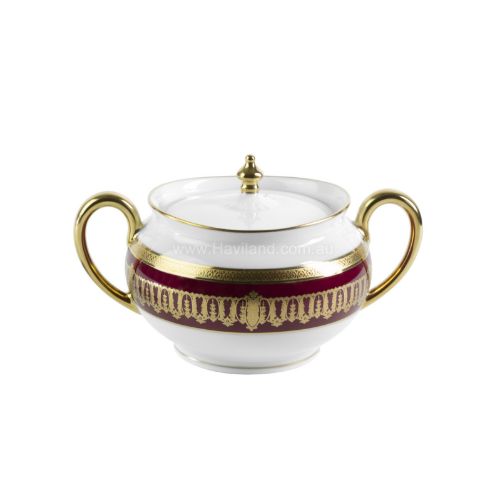 Picture of SAINT HONORE SUGAR BOX (GOLD CHERRY RIM)