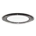 Picture of SAINT HONORE TART PLATTER (PLATINUM BLACK RIM)