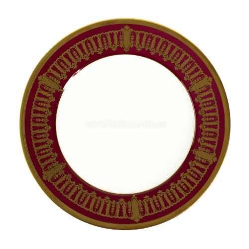 Picture of SAINT HONORE UNDERPLATE (GOLD CHERRY RIM)