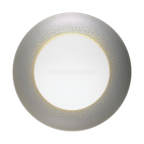Picture of SOUFFLE D OR LARGE DINNER PLATE (GRIS)