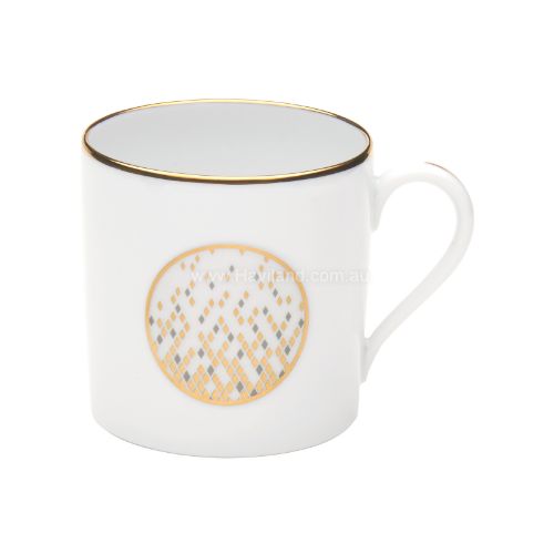 Picture of SOUFFLE D OR MINI MUG (GOLD PATTERN) (OR)