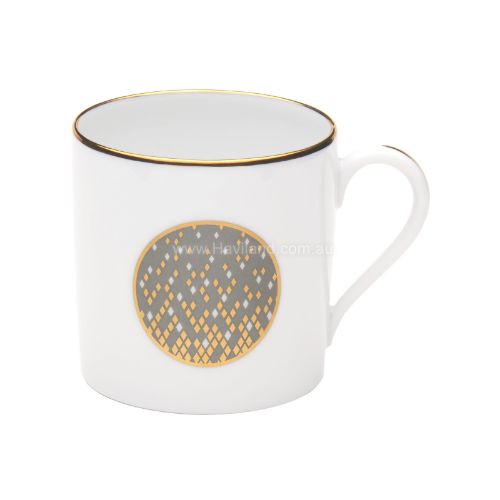 Picture of SOUFFLE D OR MINI MUG (GREY PATTERN) (GRIS)