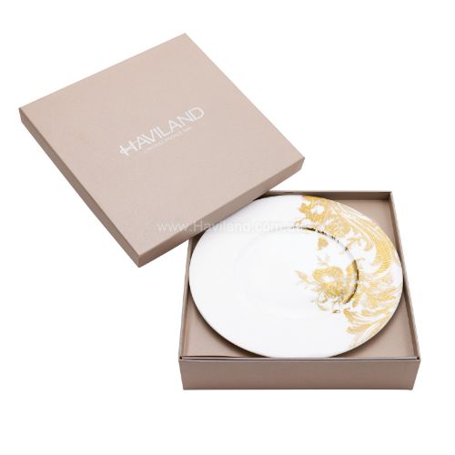 Picture of STANISLAS SET OF 4 DESSERT PLATES (OR)