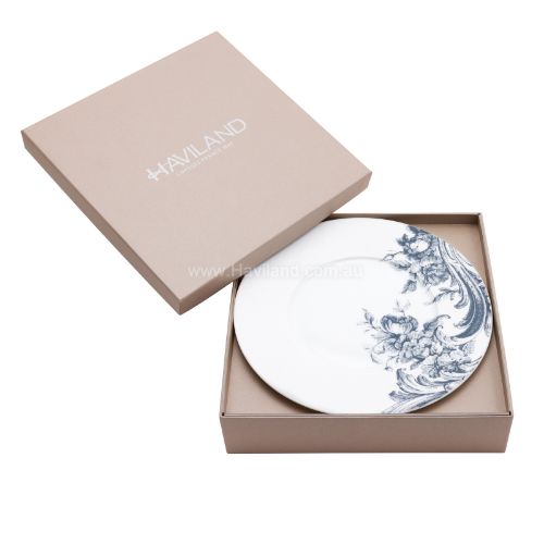 Picture of STANISLAS SET OF 4 DESSERT PLATES (BLEU GRIS)