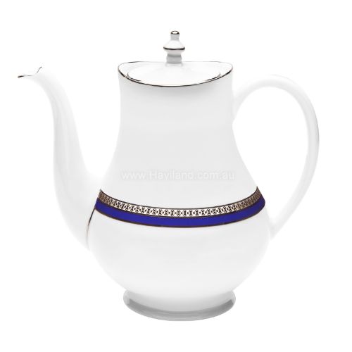 Picture of SYMPHONIE COFFEEPOT (WHITE BLUE PLATINUM)