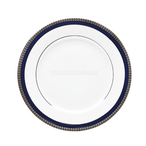 Picture of SYMPHONIE DESSERT PLATE (WHITE BLUE PLATINUM)