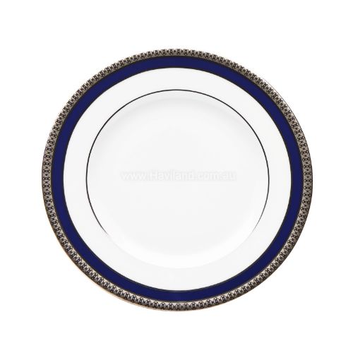Picture of SYMPHONIE DINNER PLATE (WHITE BLUE PLATINUM)