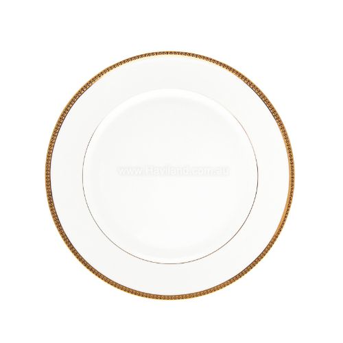 Picture of SYMPHONIE FLAT DISH (WHITE GOLD)