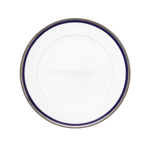 Picture of SYMPHONIE FLAT DISH (WHITE BLUE PLATINUM)