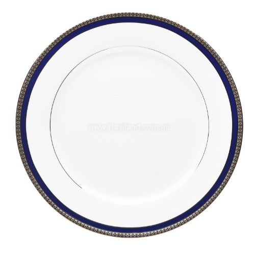 Picture of SYMPHONIE LARGE DINNER PLATE (WHITE BLUE PLATINUM)