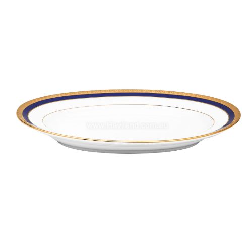 Picture of SYMPHONIE PICKLE DISH (WHITE BLUE GOLD)