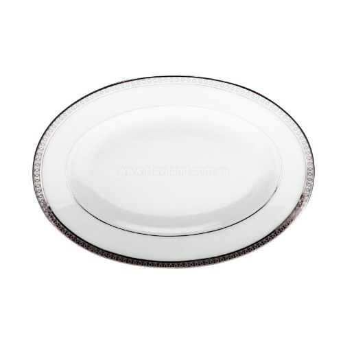 Picture of SYMPHONIE PICKLE DISH (WHITE PLATINUM)