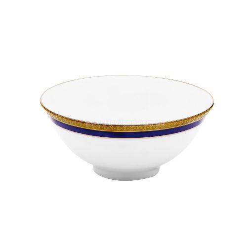 Picture of SYMPHONIE RICE BOWL (WHITE BLUE GOLD)