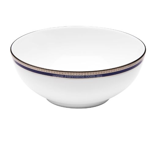 Picture of SYMPHONIE SALAD BOWL (WHITE BLUE PLATINUM)