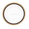 Picture of SYMPHONIE SALAD PLATE (WHITE BLUE GOLD)