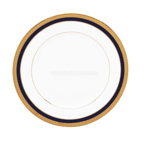 Picture of SYMPHONIE SALAD PLATE (WHITE BLUE GOLD)