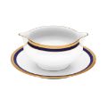 Picture of SYMPHONIE SAUCE BOAT (WHITE BLUE GOLD)