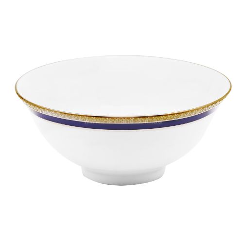 Picture of SYMPHONIE SOUP BOWL (WHITE BLUE GOLD)