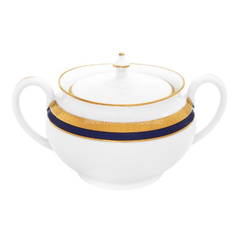 Picture of SYMPHONIE SUGAR BOX (WHITE BLUE GOLD)