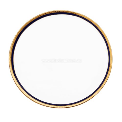 Picture of SYMPHONIE TART PLATTER (WHITE BLUE GOLD)