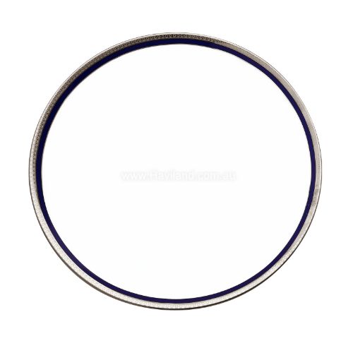 Picture of SYMPHONIE TART PLATTER (WHITE BLUE PLATINUM)