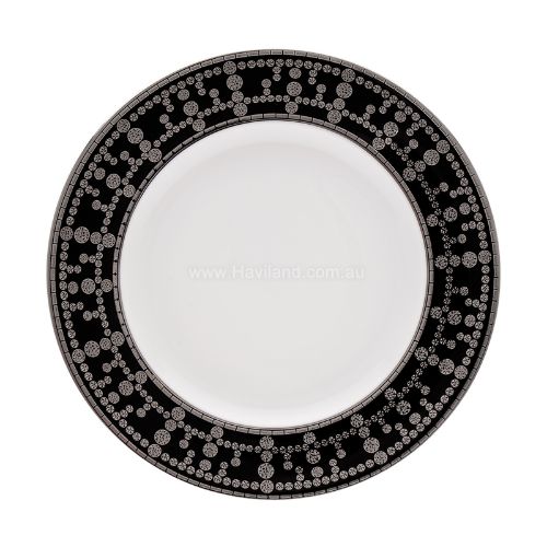 Picture of TIARA BREAD AND BUTTER PLATE (BLACK PLATINUM)