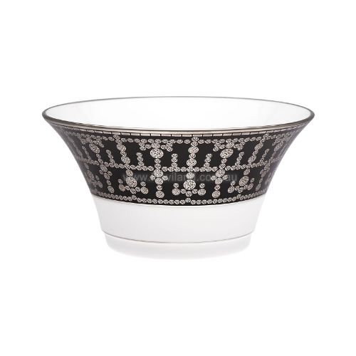 Picture of TIARA CEREAL BOWL (BLACK PLATINUM)