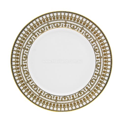 Picture of TIARA DESSERT PLATE (WHITE GOLD)