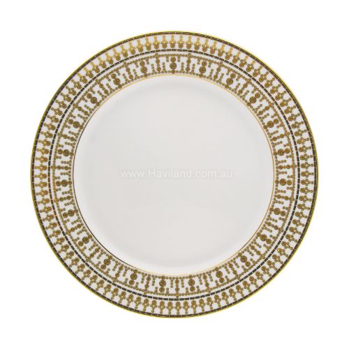 Picture of TIARA FLAT DISH (WHITE GOLD)