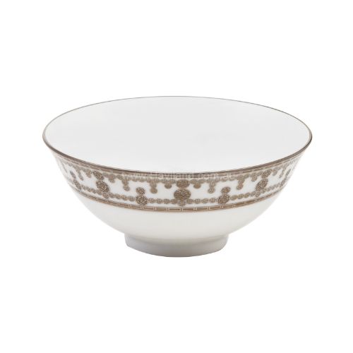 Picture of TIARA RICE BOWL (WHITE PLATINUM)