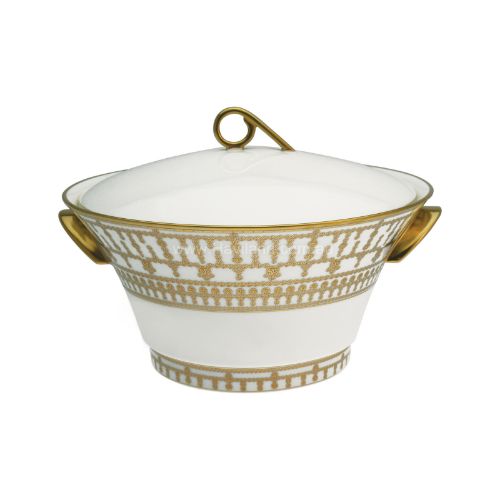 Picture of TIARA SOUP TUREEN (WHITE GOLD)