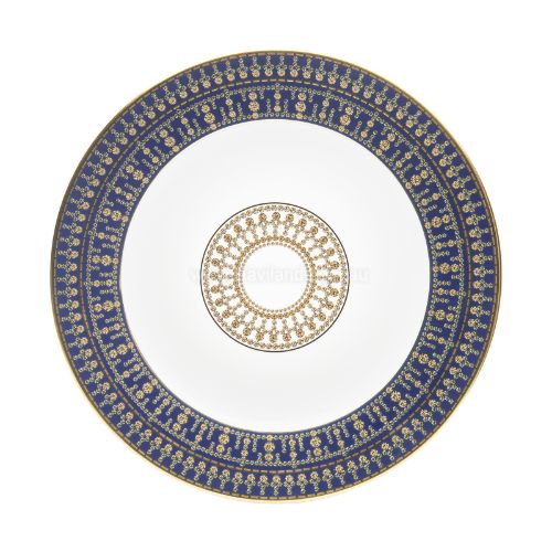 Picture of TIARA UNDERPLATE (PRUSSIAN BLUE GOLD)