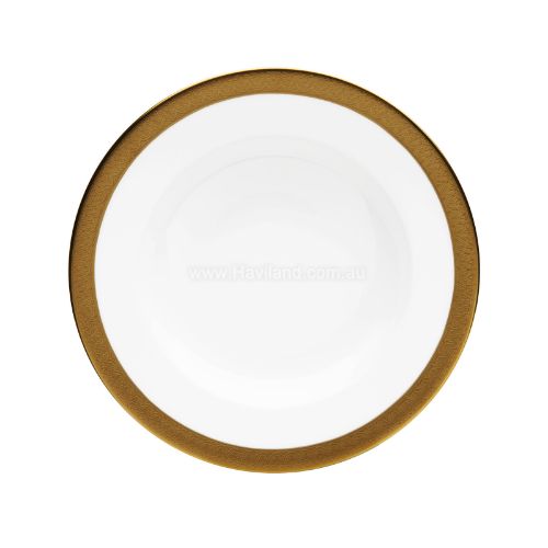 Picture of VALENCAY             RIM SOUP PLATE (BLANC)