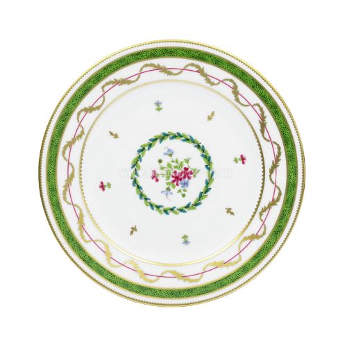 Picture of VIEUX PARIS VERT SALAD PLATE (VERT)